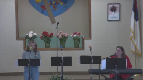 “Jesus, What a Savior” Duet by Cindy and Lindsay at MCBC 5-15-2022