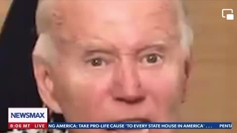 Biden Goes 33 Seconds Without Blinking Once 🤔