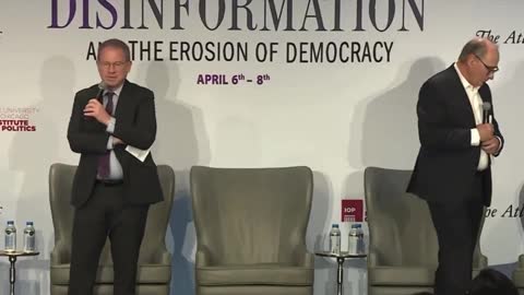 Editor-in-chief of The Atlantic claims that his "disinformation conference" has been the subject of "disinformation campaigns" online after clips of conservative students calling out fake news went viral