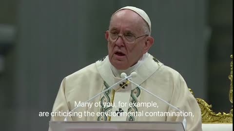 'We need your criticism,' Pope tells young people