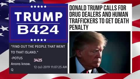 Trump's Path to Reinstatement B424! Death Penalty for Human & Drug Traffickers! Epstein Flight Logs!