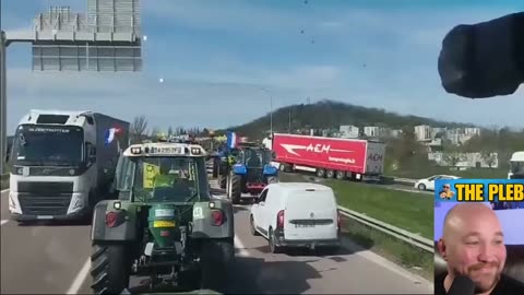 The Pleb 🇨🇦 Reporter - The FARMER PROTESTS are OUT OF CONTROL