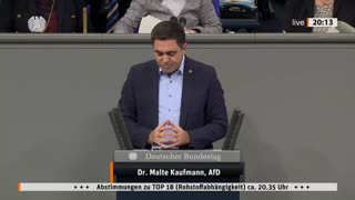 Dr. Malte Kaufmann Rede vom 18.01.2024 – Rohstoffabhängigkeit