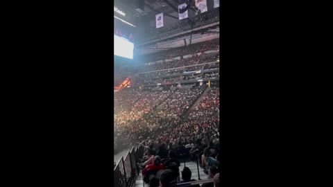 WATCH: "F*** Joe Biden" Chant Rocks UFC Match after Trump Enters to Huge Applause