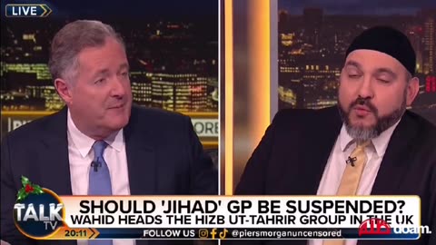 Piers Morgan says killing Civilians is not Terrorism