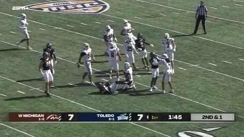 Western Michigan vs Toledo Highlights | College Football Week 4 | 2023 College Football