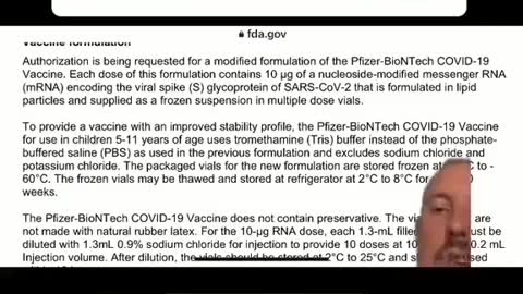 Tromethamine (Tris) in Childrens CovVx