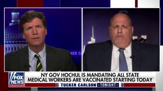 Tucker Carlson talks to an attorney who represents teachers who are fighting vaccine mandates