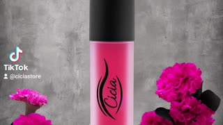 Cicia Premium Pink Lip Oil - Cherry Moisturizing and Nourishing Glossy Finish | Lip Care Treatment