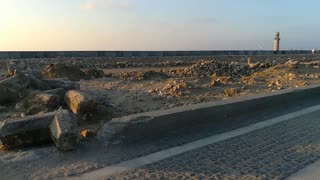 Archaeology Road In Ras El Bar