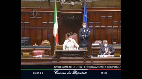 🔴 Interrogazione On. Claudio Borghi al Ministro Franco circa gli effetti economici delle riaperture.