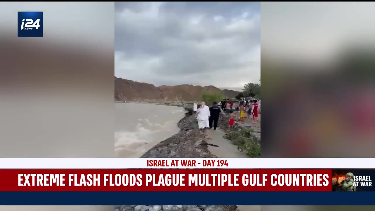 Freak weather causes heavy flooding in Gulf countries