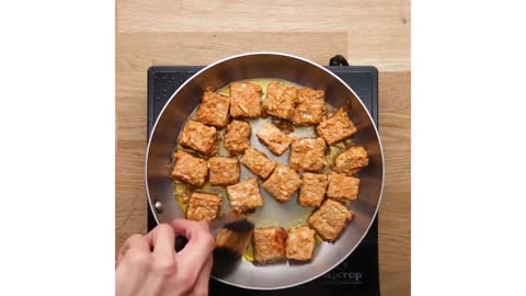 Cooking General Tsos Tempeh