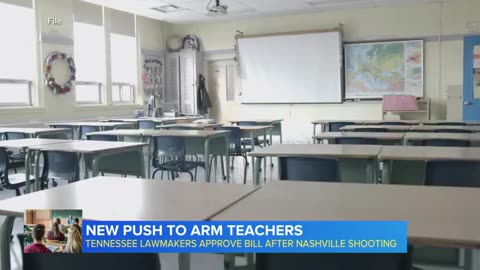 New push to arm teachers