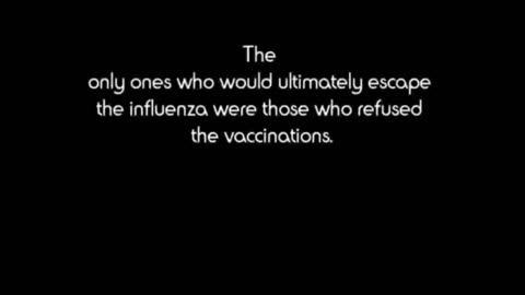 ⚫️VACCINE: The TRUE cause of the Spanish Flu