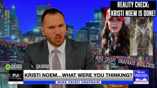 REALITY CHECK: KRISTI NOEM IS DONE!!