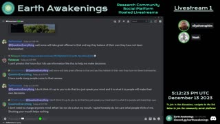 Earth Awakenings - Livestream 1 - #1345