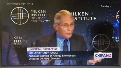 October 29, 2019 Panel Discusses How to Force and Implement Vaccine