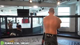 Sean Strickland vs Sneako Sparring Session