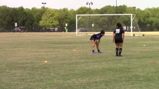 ECNL RL NTX Game 2 keeper warmup