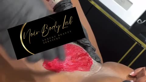 Bikini Waxing with Sexy Smooth Cherry Desire Hard Wax | NoirBodyLab Tutorial