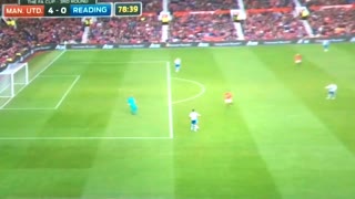 Marcus Rashford goal vs Reading 4-0