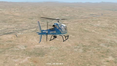 the Cowan H125 AS350 KDVT to E25 in a nice used helicopter - Xplane 11.55 -