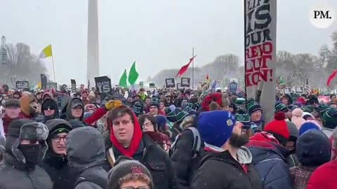 Thousands Show Up For DC's March For Life Rally
