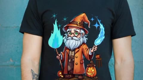 Scientific wizard fantasy T-shirt