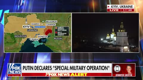 Putin declares ‘special military operations’ in Ukraine