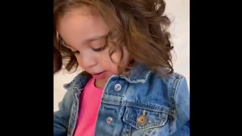 Child Model Adorably Confused By Her Pocket