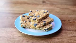 Tasty Blueberry Protein Bars - Perfect Post-Workout Snack