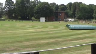 Edwinstowe cricket ground Nottinghamshire.