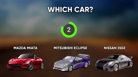 Can You Guess The Fast & Furious Car By The Sound Car Quiz Challenge