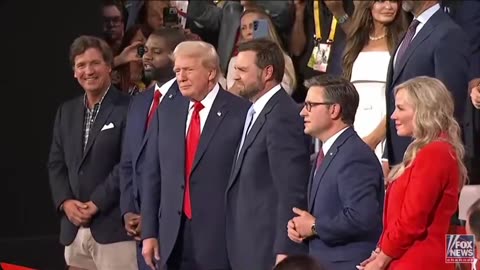 Trump Arrives at RNC After Clinching Nomination