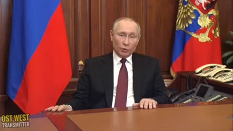 Putin Ansprache für die Hintergründe des Einsatzes in der Ukraine