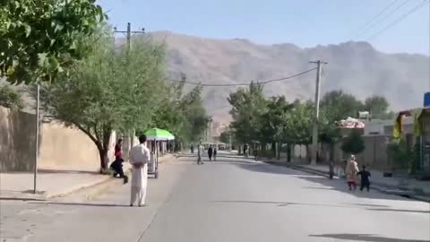 This is how the streets of Afghanistan are under the control of the Taliban