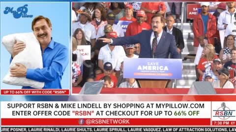 Mike Lindell Speech Before President Trump