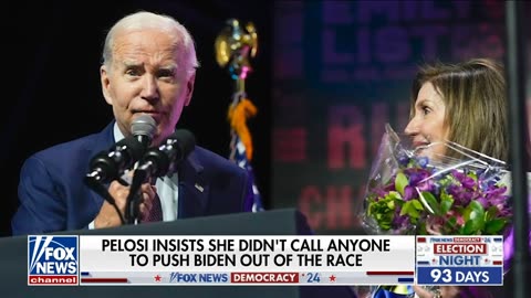 Pelosi responds to claims Biden is furious at her: He knows that I love him