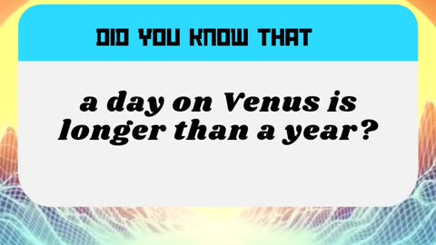 Did you know that? #facts