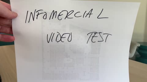 Informercial Test