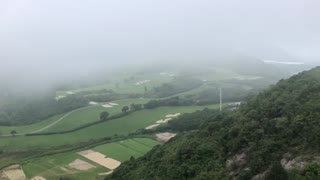 Terraces in a sea of clouds