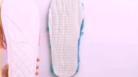 Shoes can also be transformed into cleaning tools