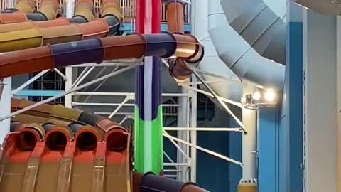 Awesome Slide at Kalahari Waterpark