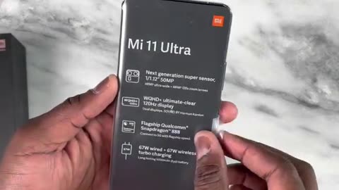 MI 11 Ultra Unboxing