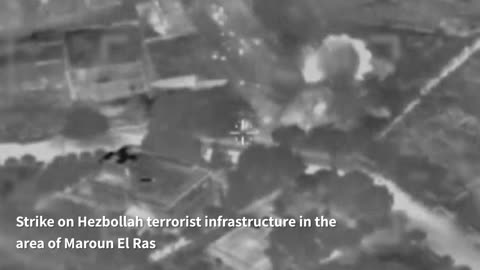 IDF: Overnight, the IDF struck approximately 10 Hezbollah terror targets in