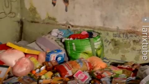 children hiding in a basement in Kharkiv have turned out to be taken in Donetsk in 2014