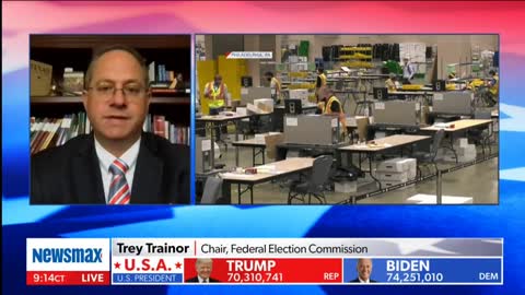 Trey Trainor to Newsmax TV: Voter Fraud Is Taking Place