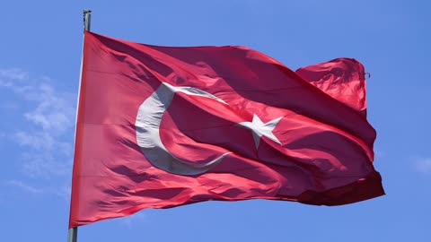 Turkey Flag Symbol Patriotic National Freedom