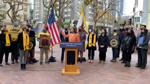 Pelosi DESTROYED By "Let's Go Brandon!" Protestor